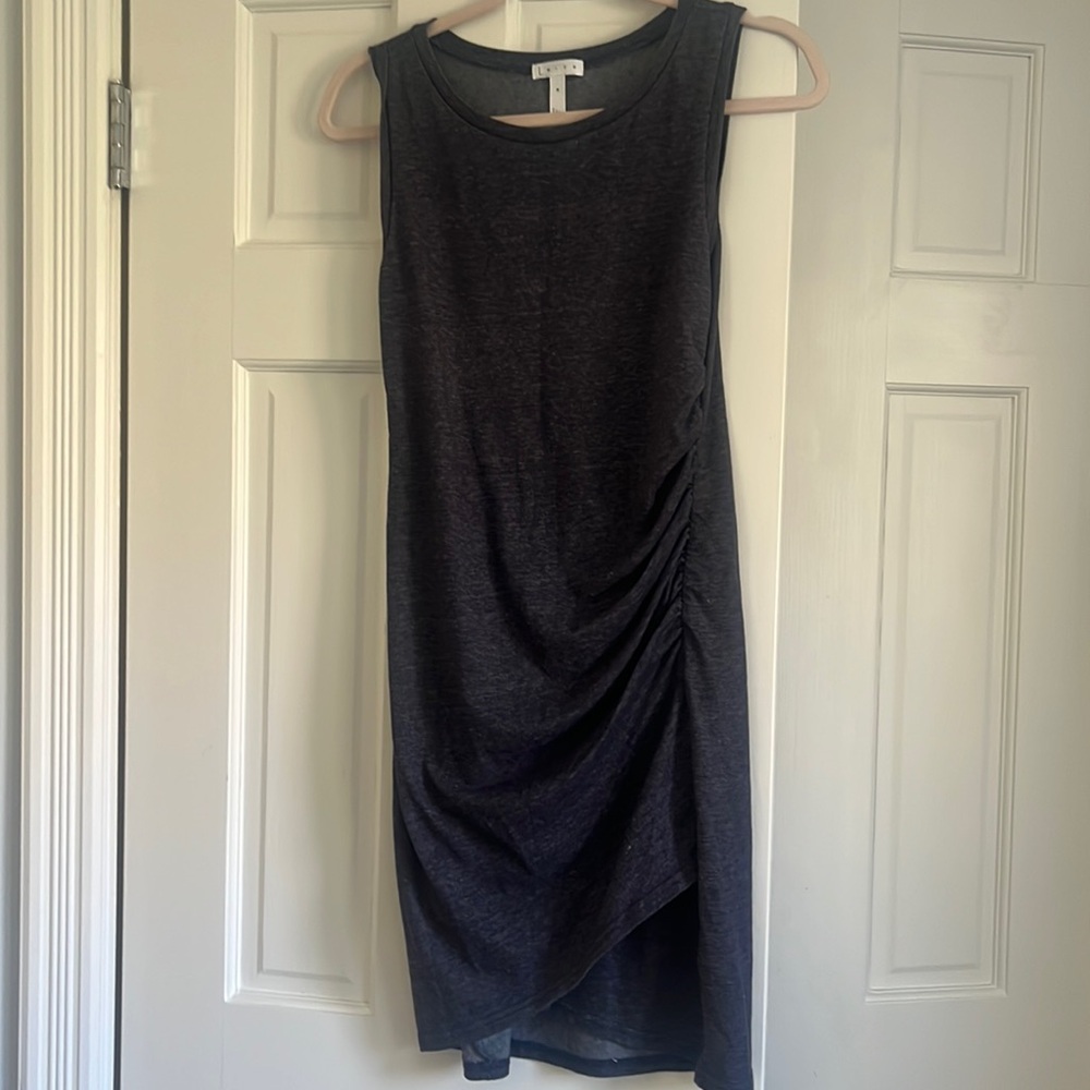 Blue tank dress